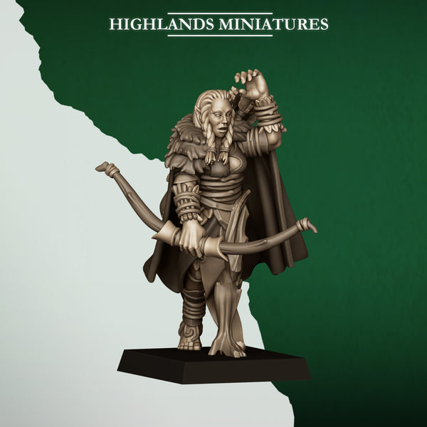 Feral Elves - Feral Scouts  Unit by Highlands Miniatures