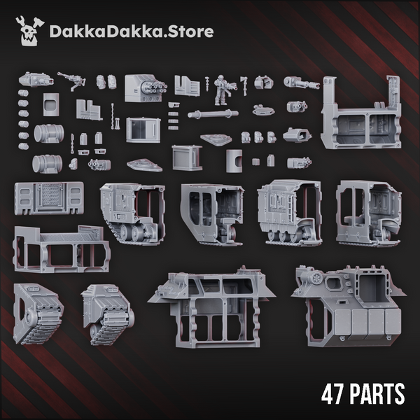 The Alcat Rats Penal Vanguard - Superheavy Tank Gorgodon G-6 by Dakka Dakka