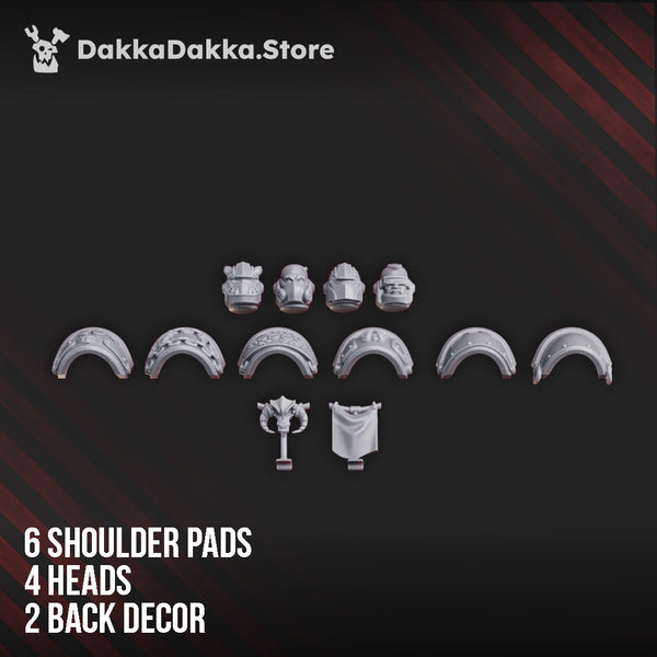 Space Knights - Ignisaurus Clan Destroyers (Build Kit) by Dakka Dakka