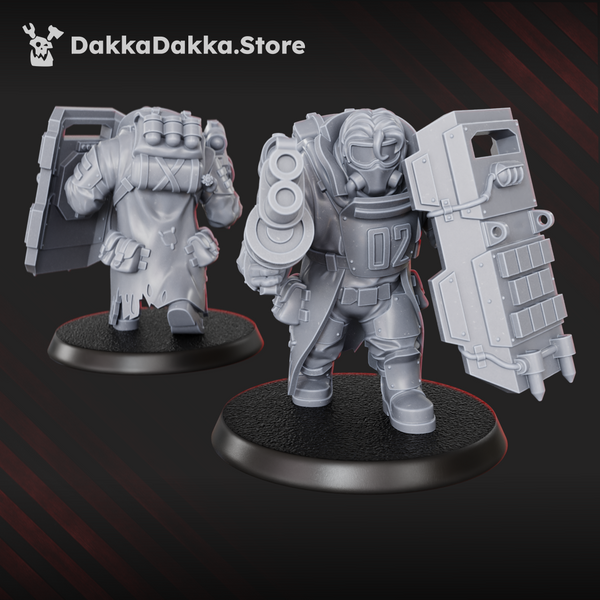 The Alcat Rats Penal Vanguard - Alcat Heavy Mules Squad by Dakka Dakka