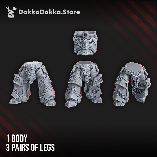 Fire Lizards - Dragon Armor Squad (Build Kit) by Dakka Dakka