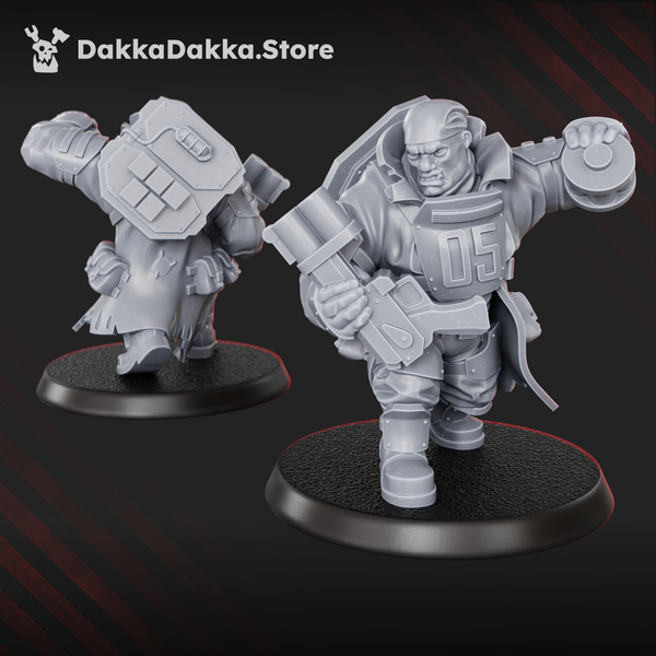The Alcat Rats Penal Vanguard - Alcat Heavy Mules Squad by Dakka Dakka