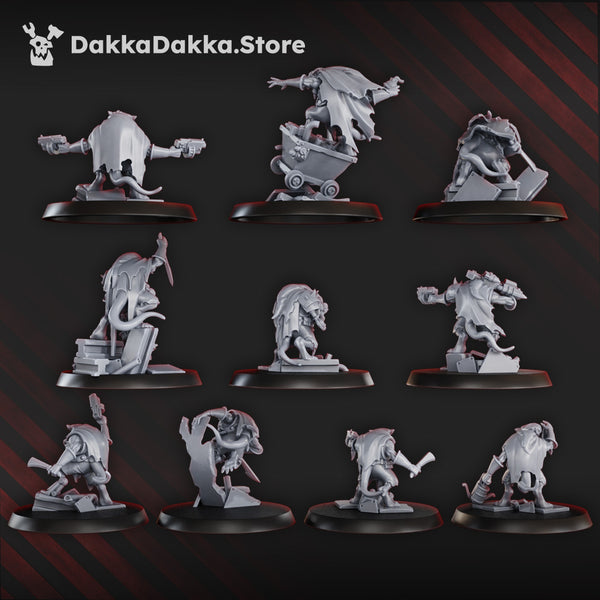 The miner Rats - Ancient Mine Rats by Dakka Dakka