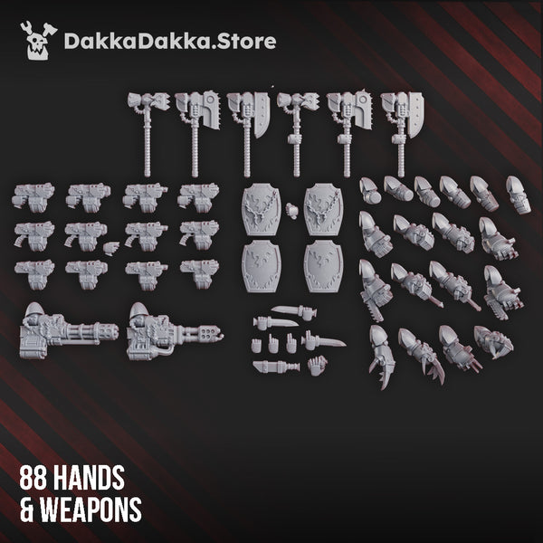 Space Knights - Ignisaurus Clan Destroyers (Build Kit) by Dakka Dakka