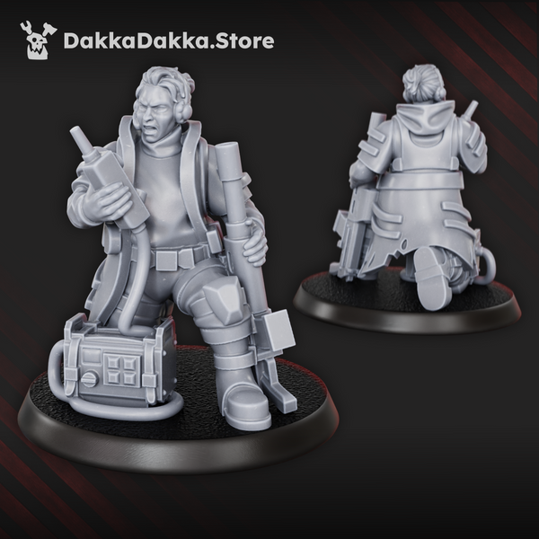 The Alcat Rats Penal Vanguard - The Alcat Rats Infantry Squad (Preassembled) by Dakka Dakka