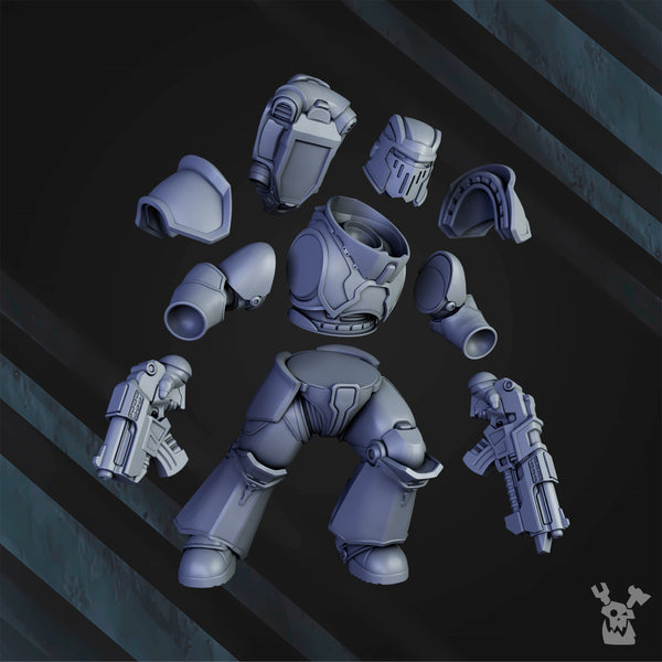 Citadel Vanguard - Knights of the Great Gates(Build Kit) by Dakka Dakka