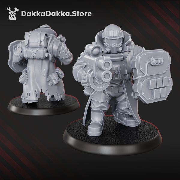 The Alcat Rats Penal Vanguard - Alcat Heavy Mules Squad by Dakka Dakka