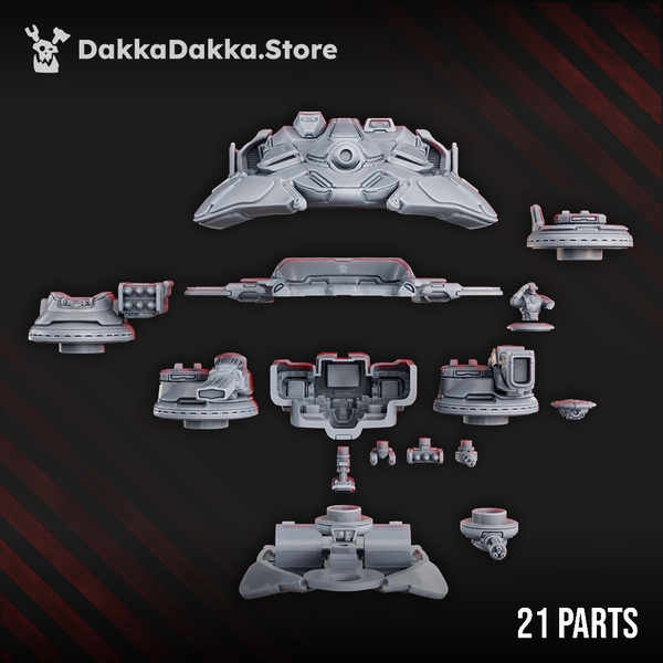 Black Sun Covenant - Hover Tank + APC by Dakka Dakka