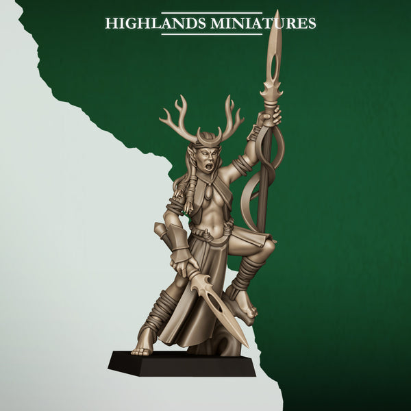 Feral Elves - Bladesingers  Unit by Highlands Miniatures