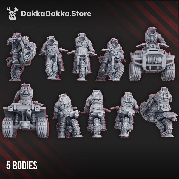 Space Knights - Harversters Angels MC (Build Kit) by Dakka Dakka