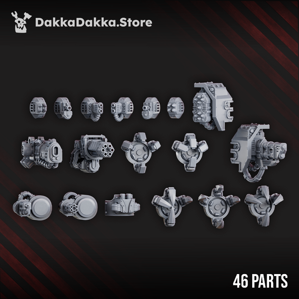 Space Knights - Heavy Walker by Dakka Dakka