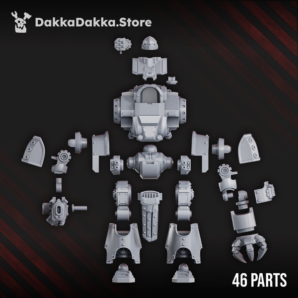 Space Knights - Heavy Walker by Dakka Dakka