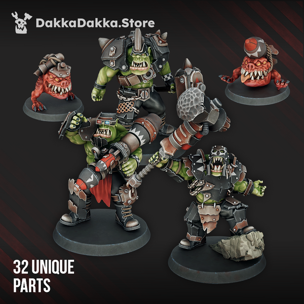 Da Horde - Head Crackaz Mob by Dakka Dakka