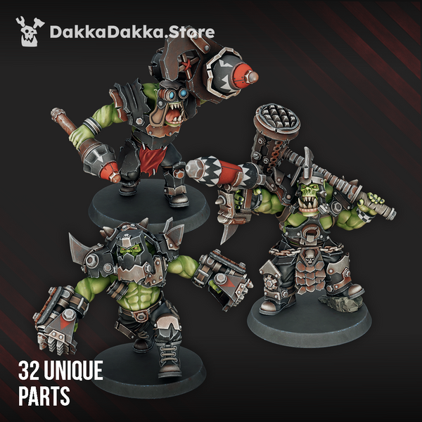 Da Horde - Head Crackaz Mob by Dakka Dakka
