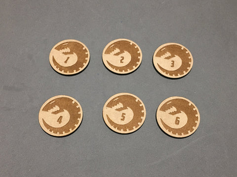 Warhammer 40K objective Markers Tyranids