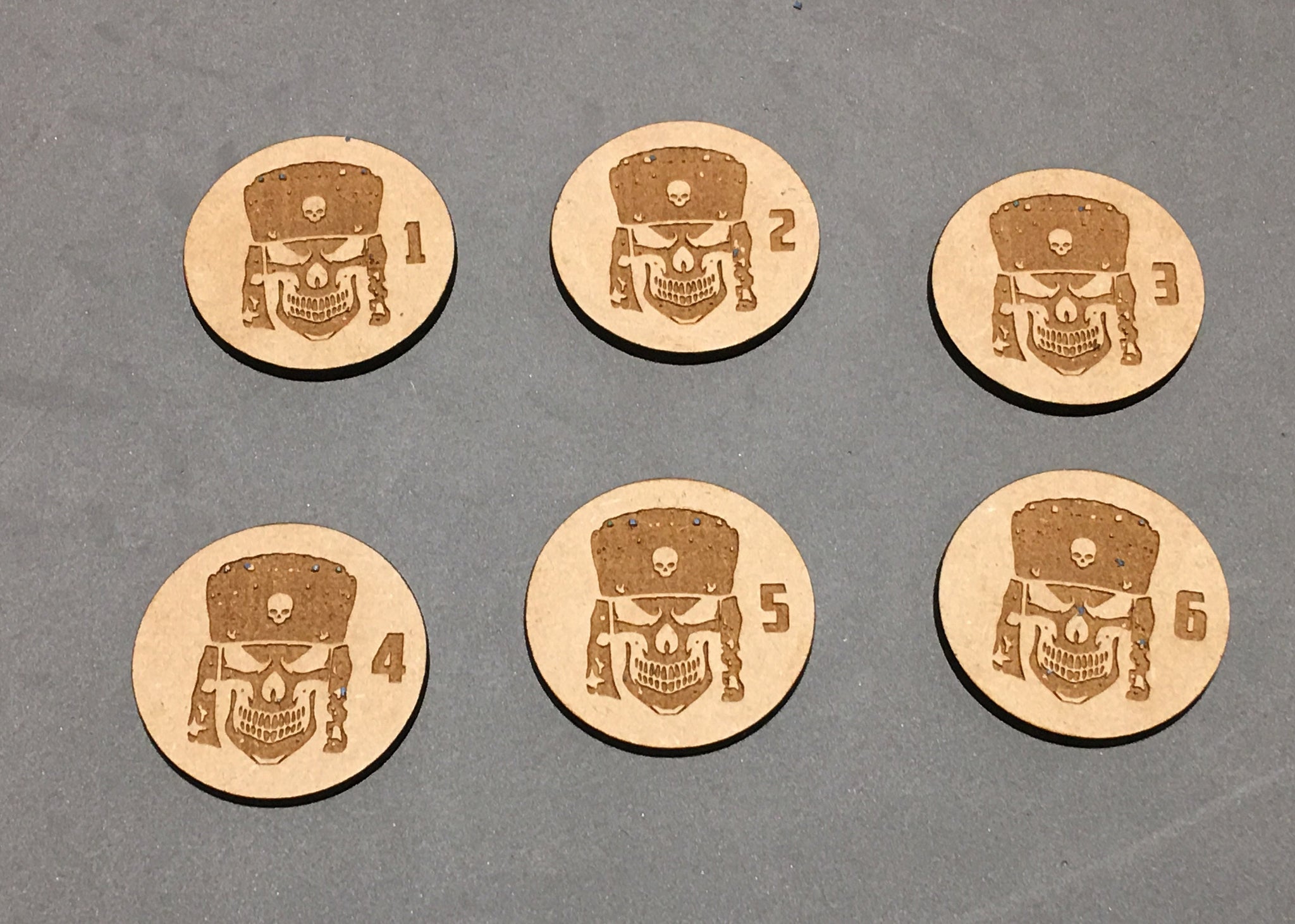 Warhammer 40K objective Markers Valhallan