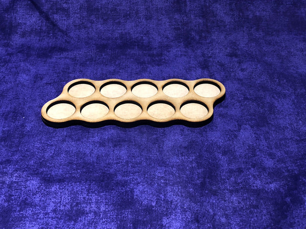 Movement Trays, AOS, 40K, Squad 10 model (32mm / 25mm Bases)