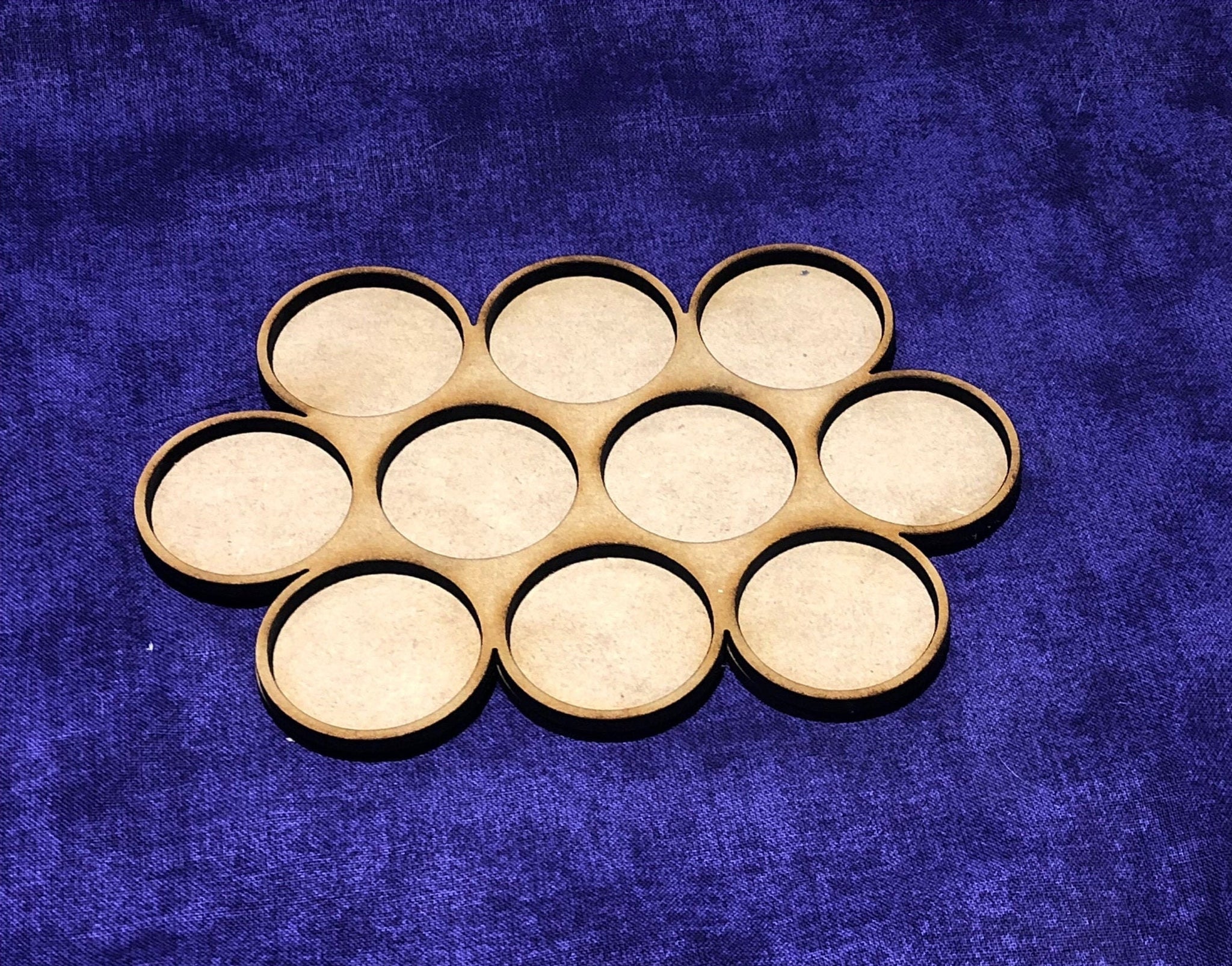 Movement Trays, AOS, 40K, Squad 10 model cluster (32mm / 25mm Bases)