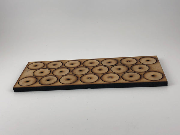 200mm x 80mm movement tray for 25mm round bases.