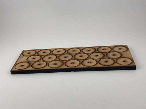 200mm x 80mm movement tray for 25mm round bases.