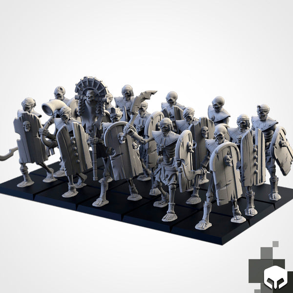 Armies of the Sand Skeletons by Txarli Factory