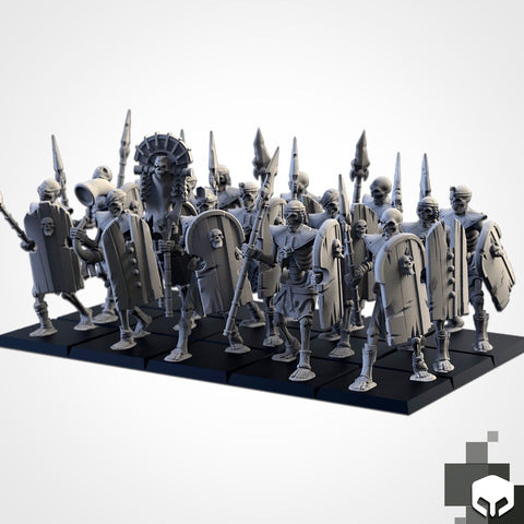 Armies of the Sand Skeletons by Txarli Factory
