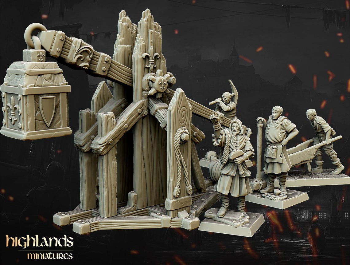 Trebuchet  by Highlands Miniatures