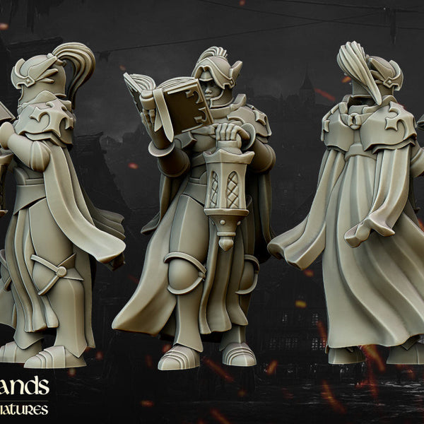Female Knights by Highlands Miniatures