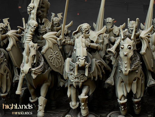 Vampire Knight (Blood Knight)  unit  by Highlands Miniatures