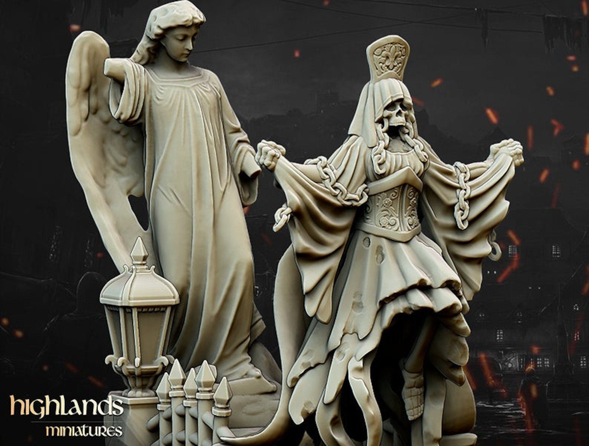 Lady Violet  by Highlands Miniatures