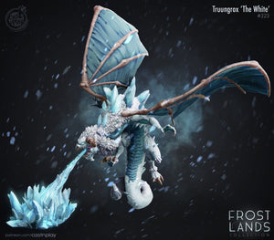 Truungrox The White Cast N Play Frostlands 3d Printed Miniature