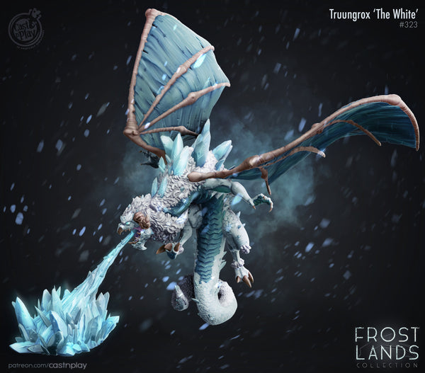 Truungrox The White Cast N Play Frostlands 3d Printed Miniature