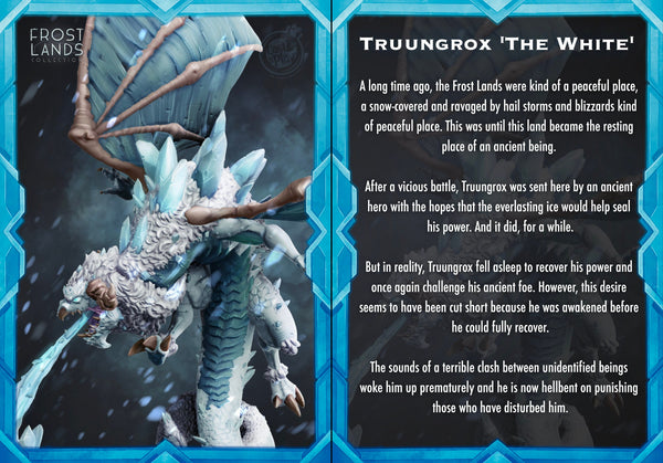 Truungrox The White Cast N Play Frostlands 3d Printed Miniature