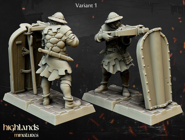 Crossbowmen Unit by Highlands Miniatures