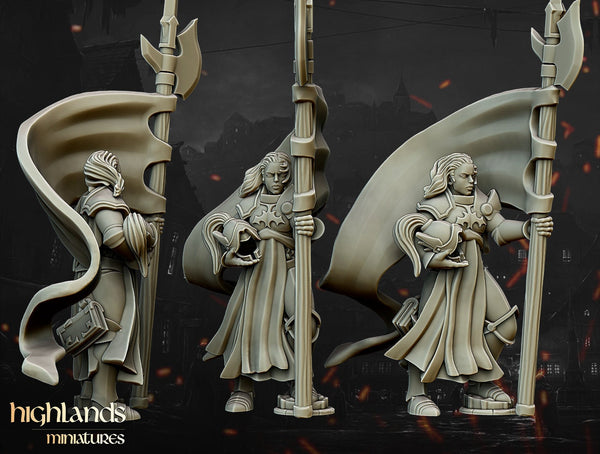 Female Knights by Highlands Miniatures