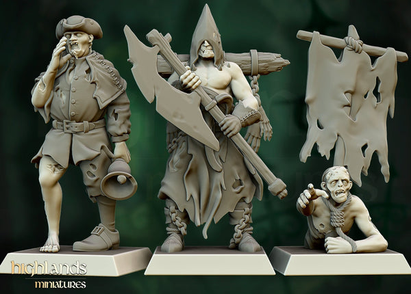 Undead Zombie Unit by Highlands Miniatures