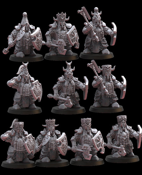 Magmhorin -   Big Hat Elite Guard  by  Lost Kingdom Miniatures