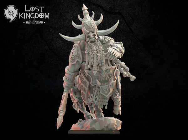 Magmhorin -  Bull-Thaur Hero By Lost Kingdom Miniatures