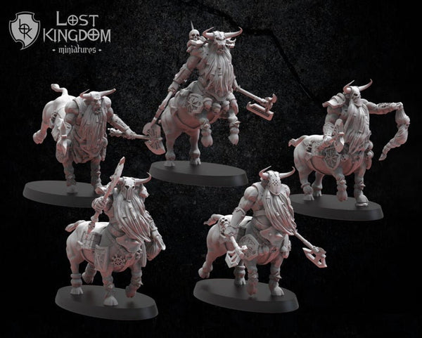Magmhorin   - Bull-Thaurs  By Lost Kingdom Miniatures