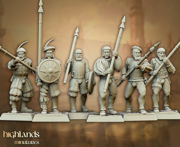 Sunland Empire - Imperial Troops Unit by Highlands Miniatures