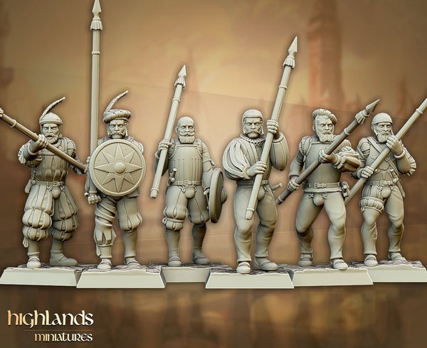 Sunland Empire - Imperial Troops Unit by Highlands Miniatures