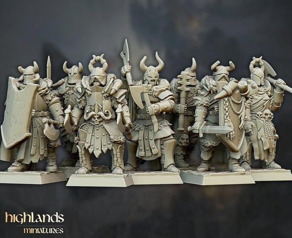 Varyag warriors Unit by Highlands Miniatures