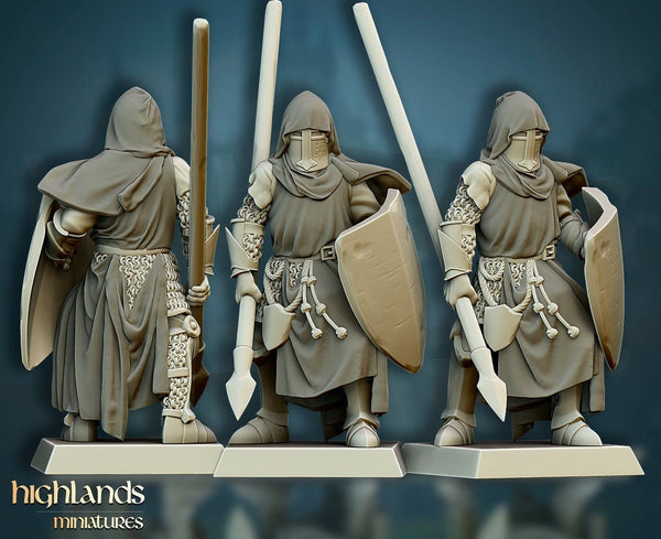 Crusaders Unit by Highlands Miniatures