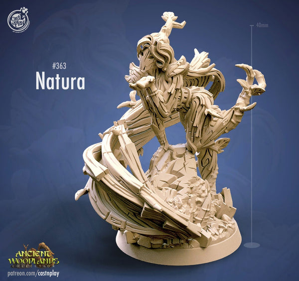 Natura Cast N Play Ancient Woodlands 3d Printed Miniature