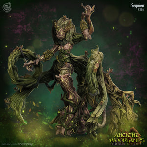 Sequien Cast N Play Ancient Woodlands 3d Printed Miniature