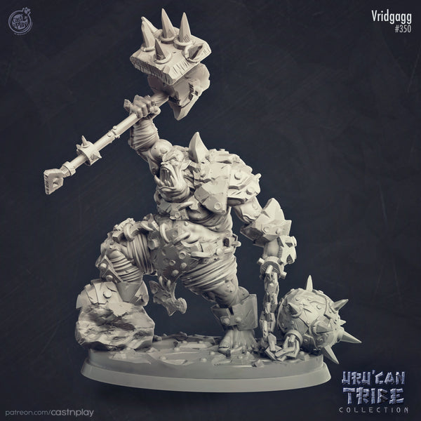 Vridgagg Cast N Play UruCan Tribe 3d Printed Miniature