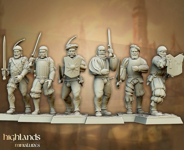 Sunland Empire - Imperial Troops Unit by Highlands Miniatures