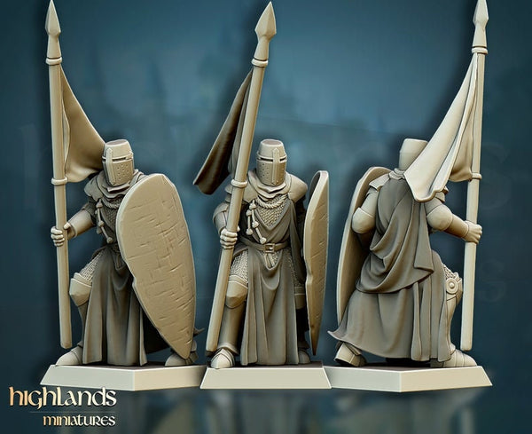 Crusaders Unit by Highlands Miniatures