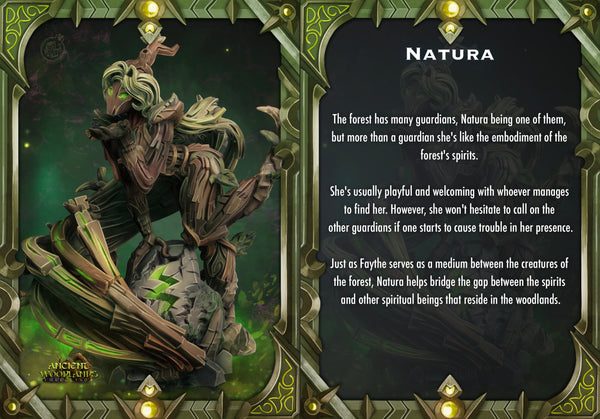 Natura Cast N Play Ancient Woodlands 3d Printed Miniature
