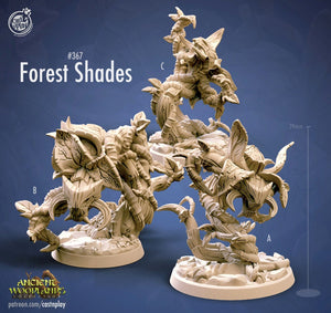 Forest Shades Cast N Play Ancient Woodlands 3d Printed Miniature